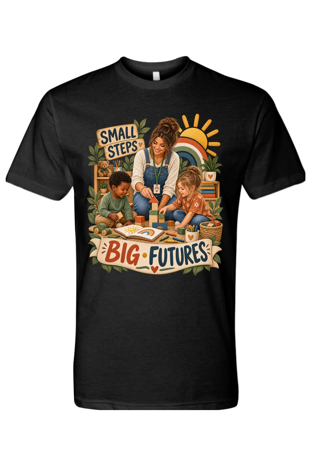 SMALL STEPS - BIG FUTURES - T-Shirt 2