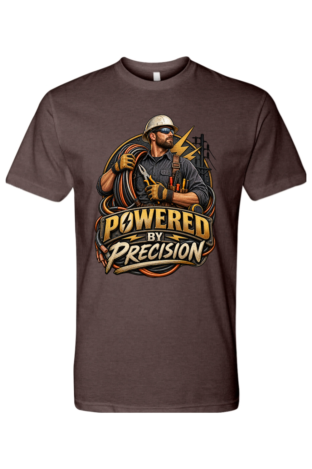 POWERED BY PRECISION - T-Shirt 5