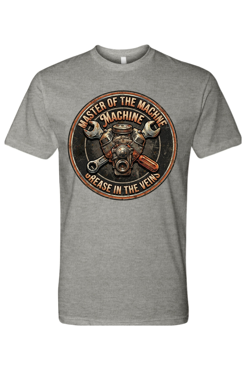 MASTER OF THE MACHINE - GREASE IN THE VEINS - T-Shirt 4