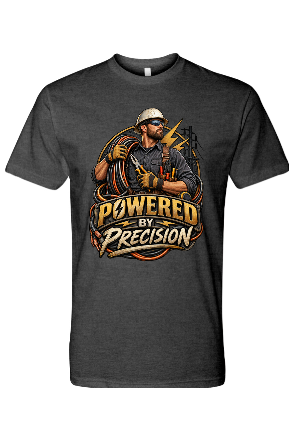 POWERED BY PRECISION - T-Shirt 3