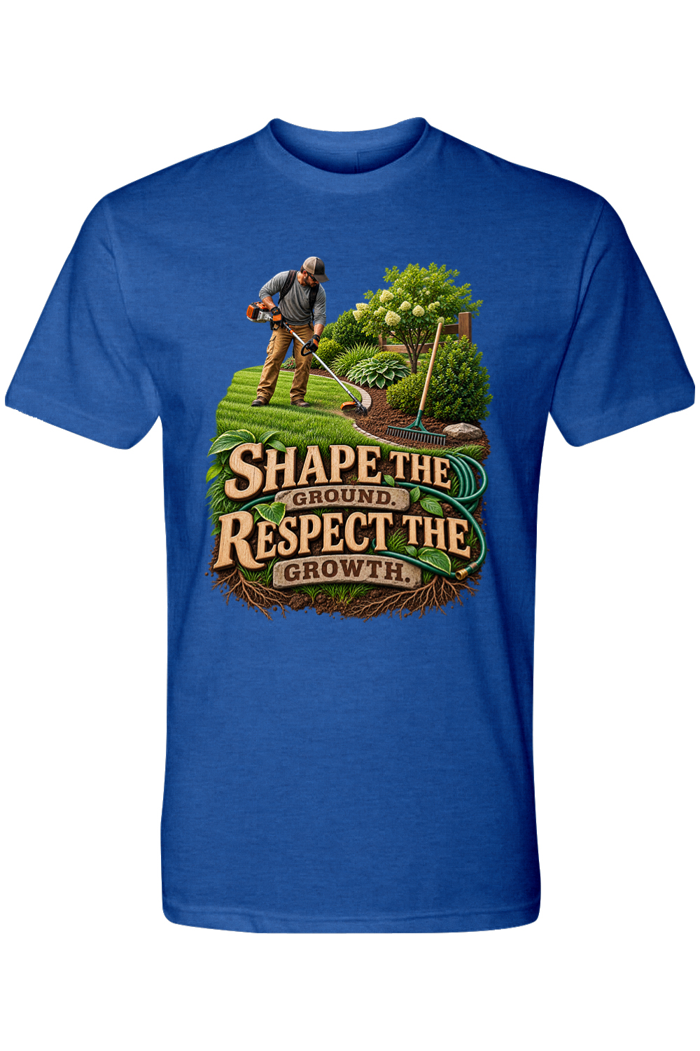 SHAPE THE GROUND - RESPECT THE GROWTH - T-Shirt 8