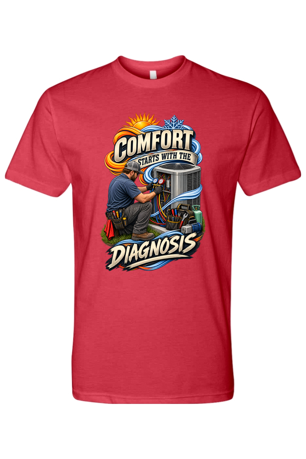 COMFORT STARTS WITH THE DIAGNOSIS - T-Shirt 5