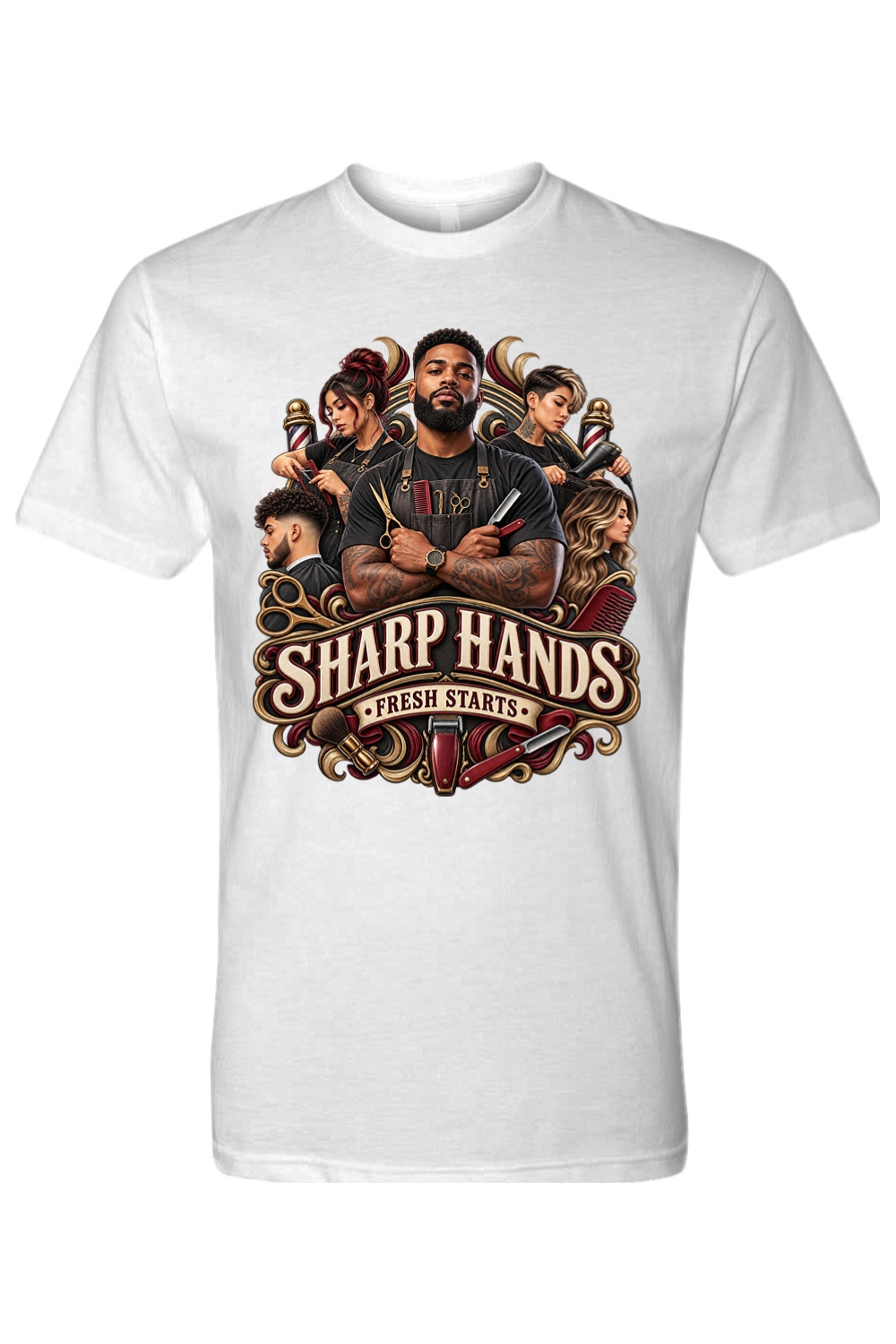 SHARP HANDS - FRESH STARTS - T-Shirt