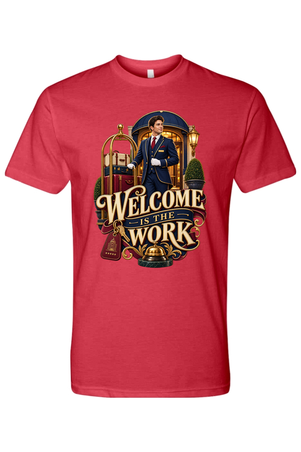 WELCOME IS THE WORK - T-Shirt 6