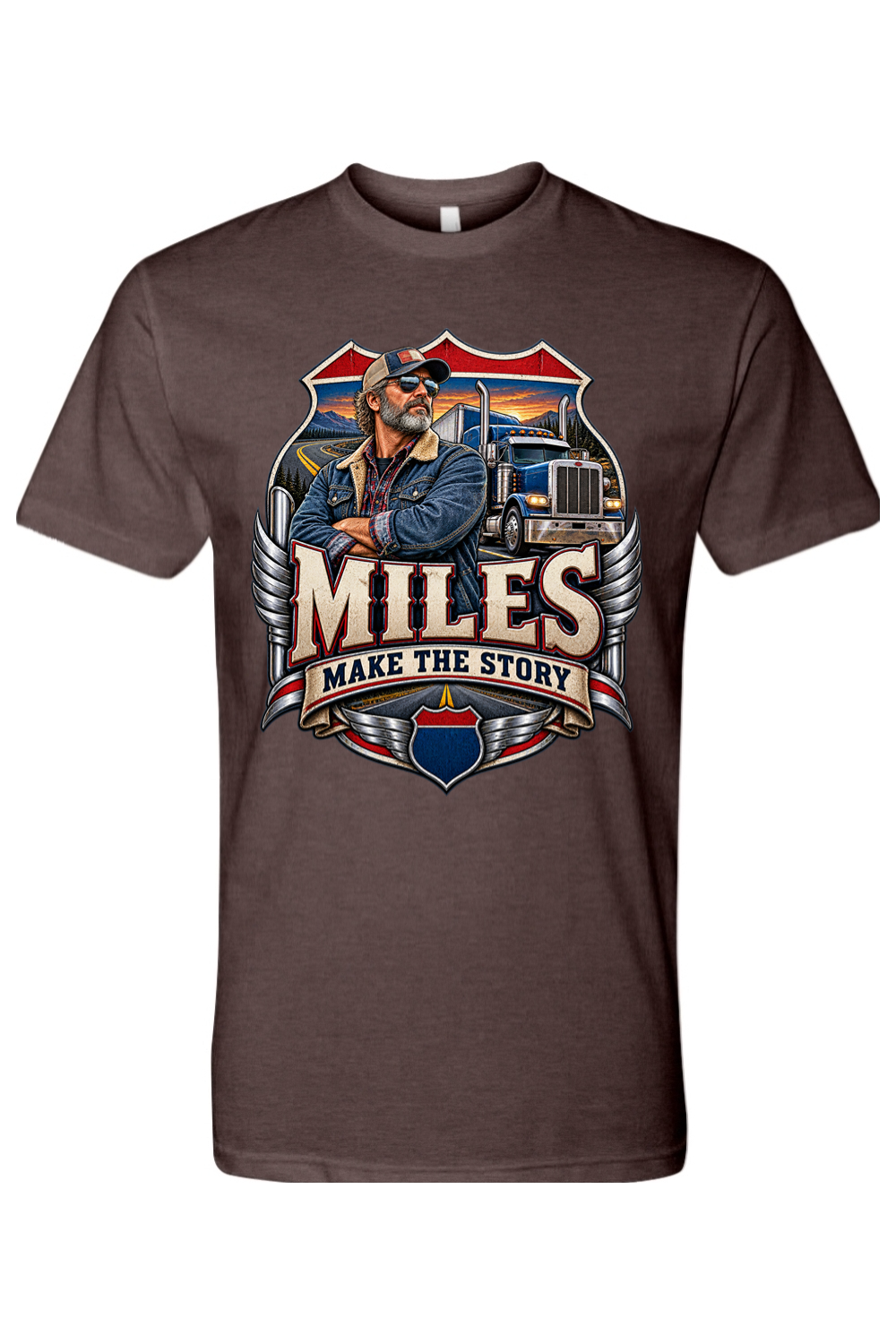 MILES MAKE THE STORY - T-Shirt 5
