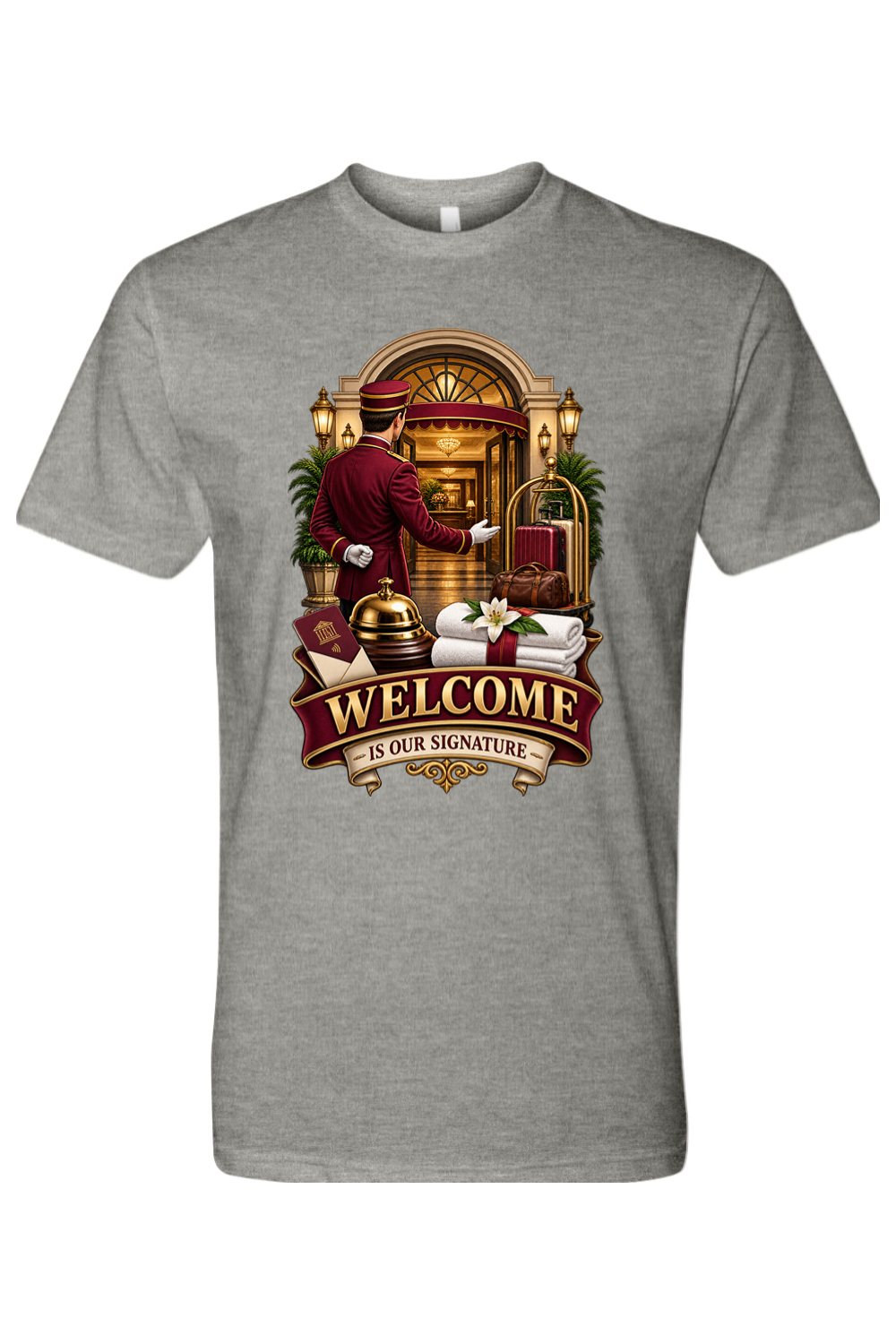 WELCOME IS OUR SIGNATURE - T-Shirt 3