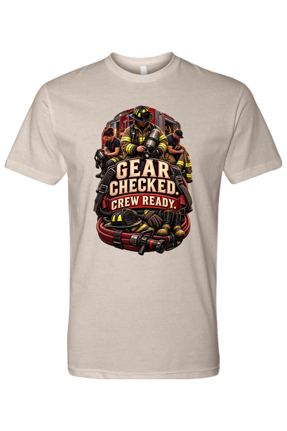 GEAR CHECKED. CREW READY. - T-Shirt 6
