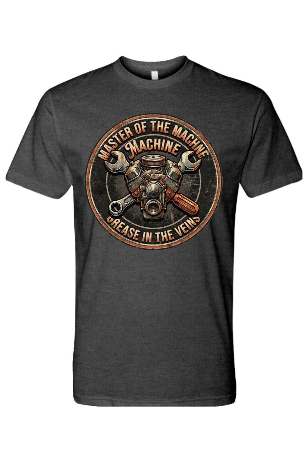 MASTER OF THE MACHINE - GREASE IN THE VEINS - T-Shirt 3