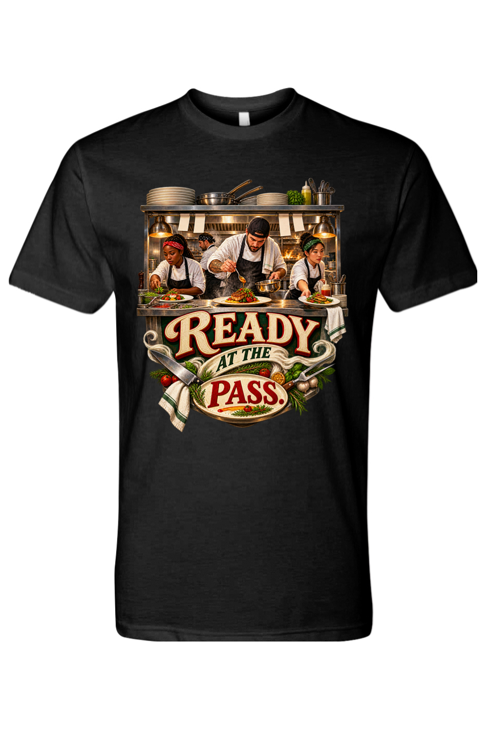 READY AT THE PASS - T-Shirt 2