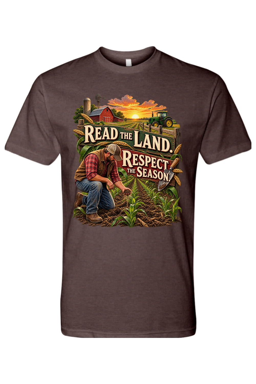 READ THE LAND - RESPECT THE SEASON - T-Shirt 4