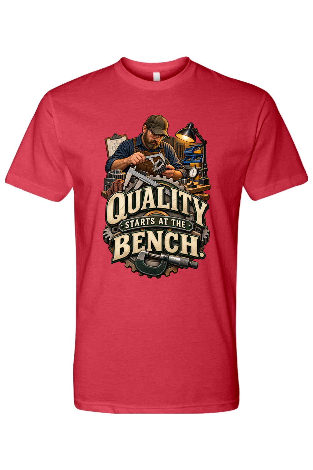 QUALITY STARTS AT THE BENCH - T-Shirt 5