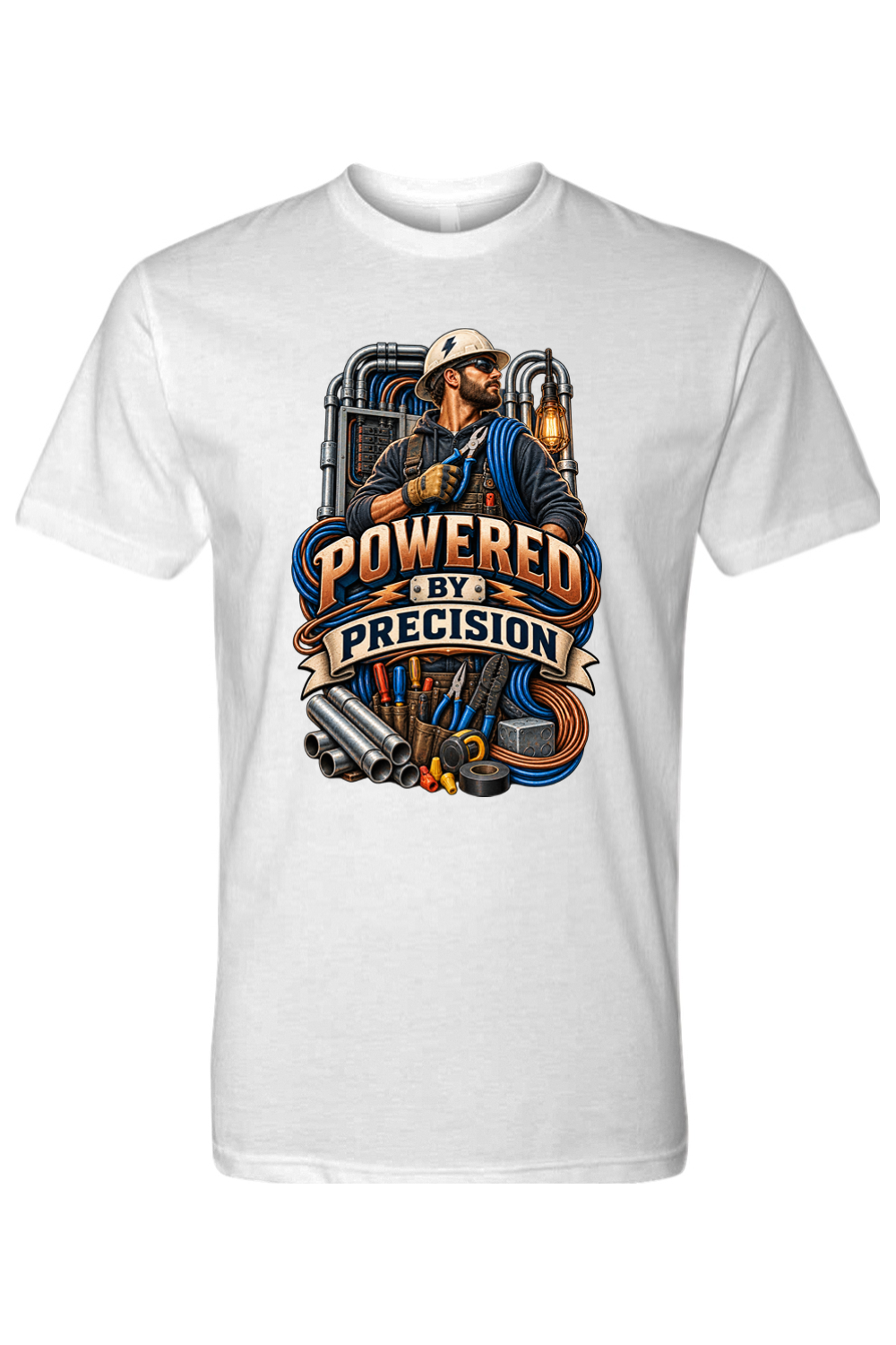 POWERED BY PRECISION - T-Shirt
