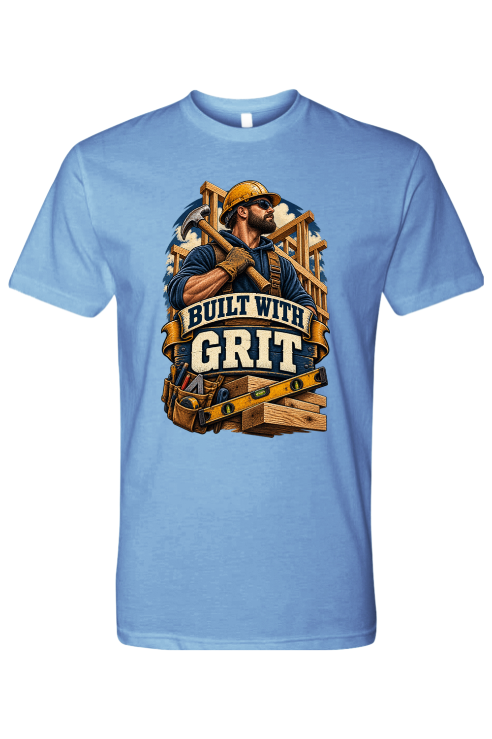 BUILT WITH GRIT - T-Shirt 5