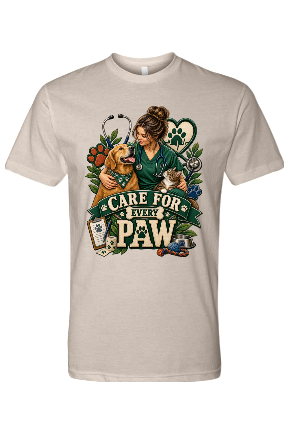 CARE FOR EVERY PAW - T-Shirt 8