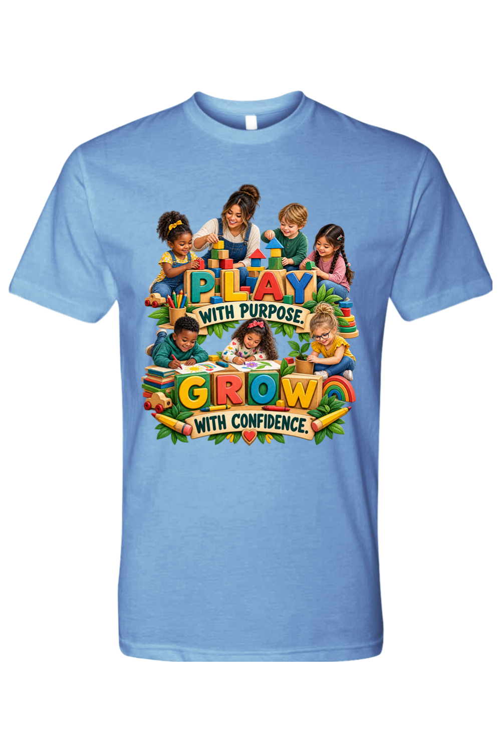 PLAY WITH PURPOSE - GROW WITH CONFIDENCE - T-Shirt 7