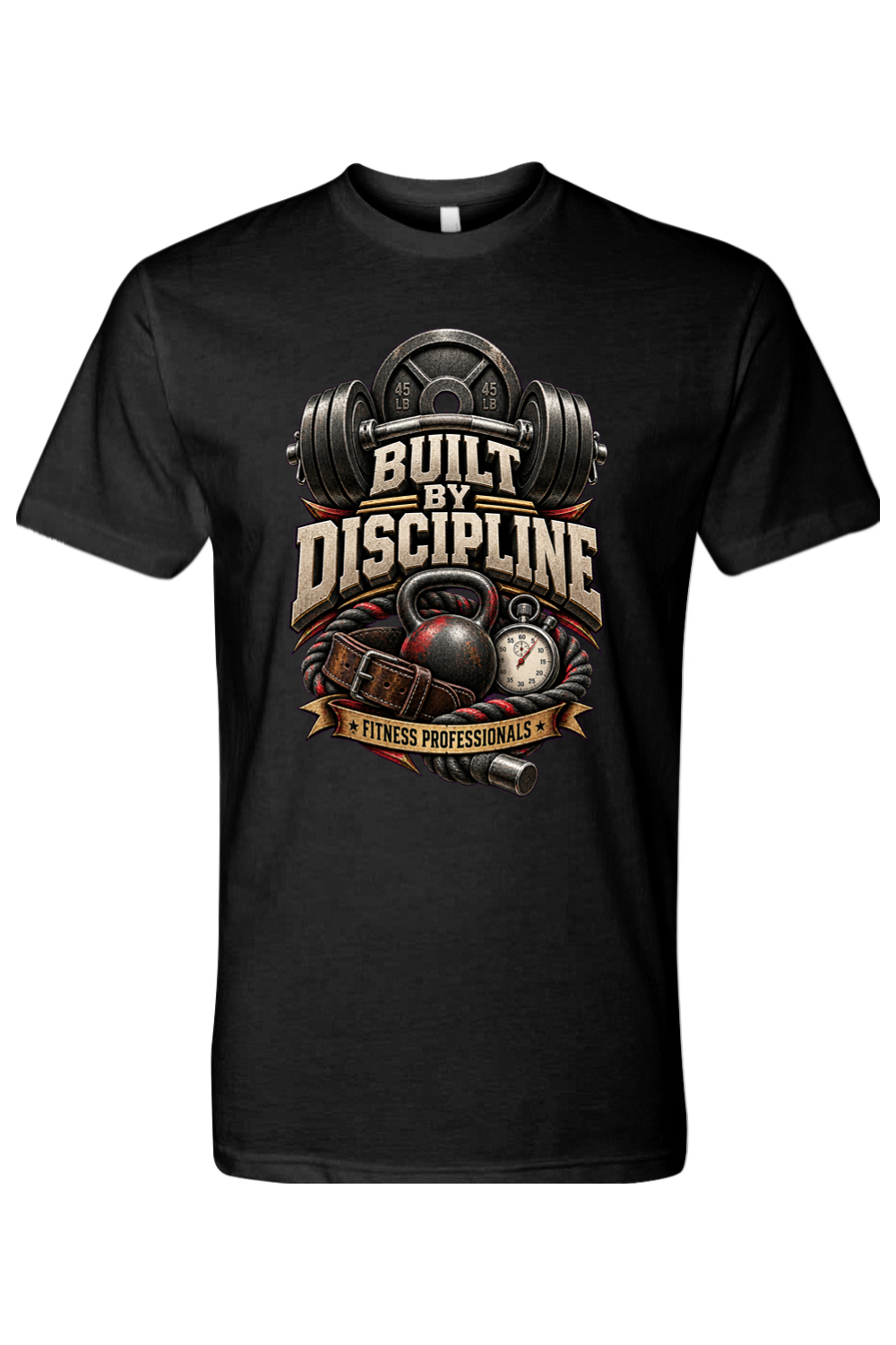 BUILT BY DISCIPLINE - T-Shirt 2