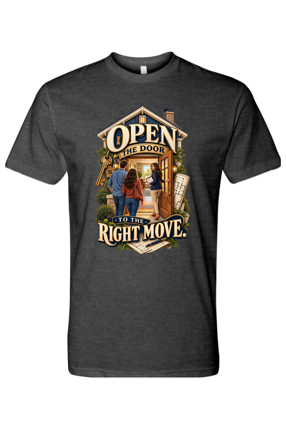 OPEN THE DOOR - TO THE RIGHT MOVE - T-Shirt 3