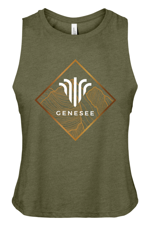 Women's Racerback Cropped Tank