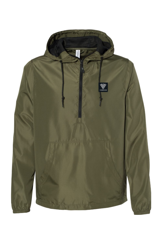 Quarter-Zip Windbreaker Pullover