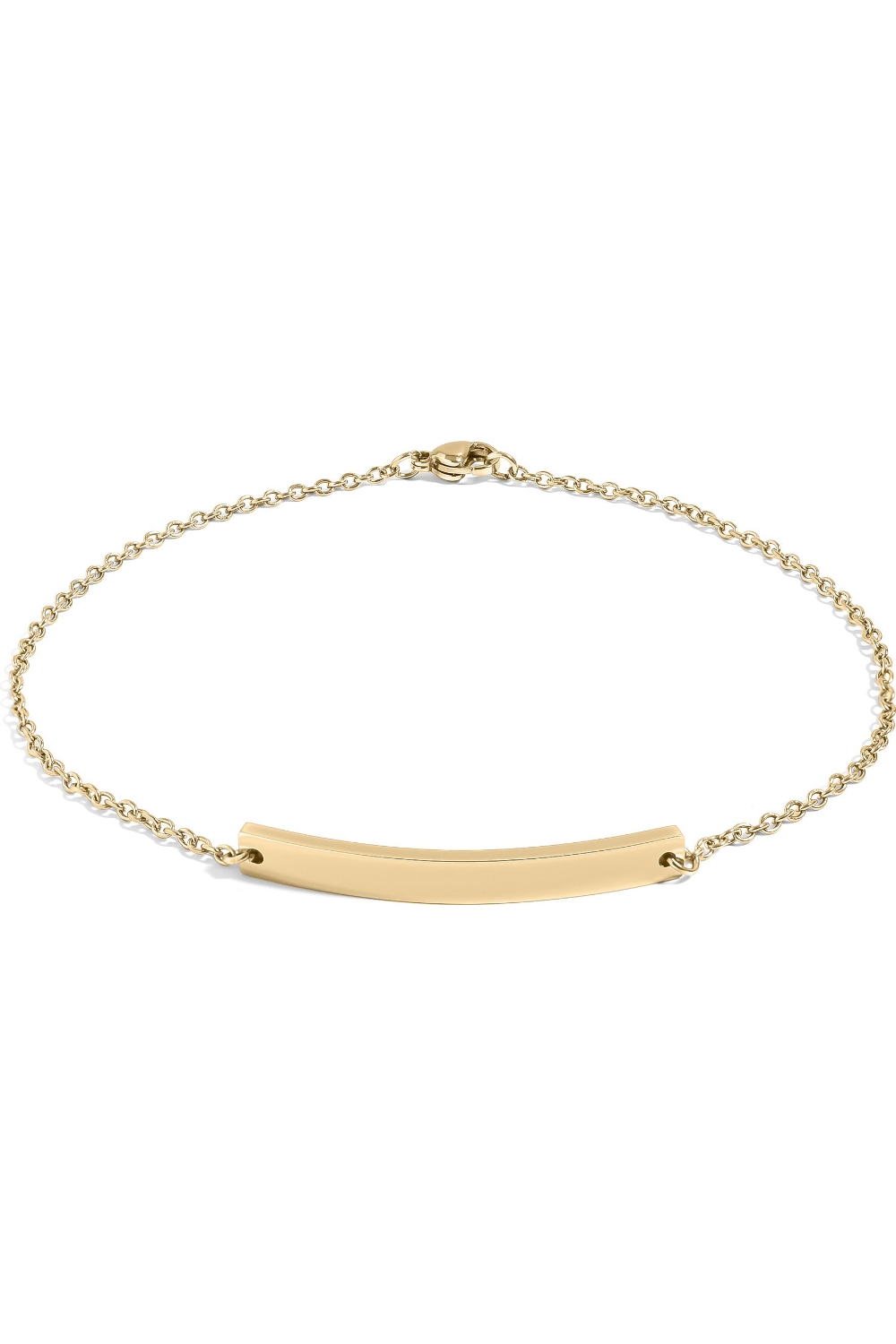 Curved Bar Bracelet/ Anklet