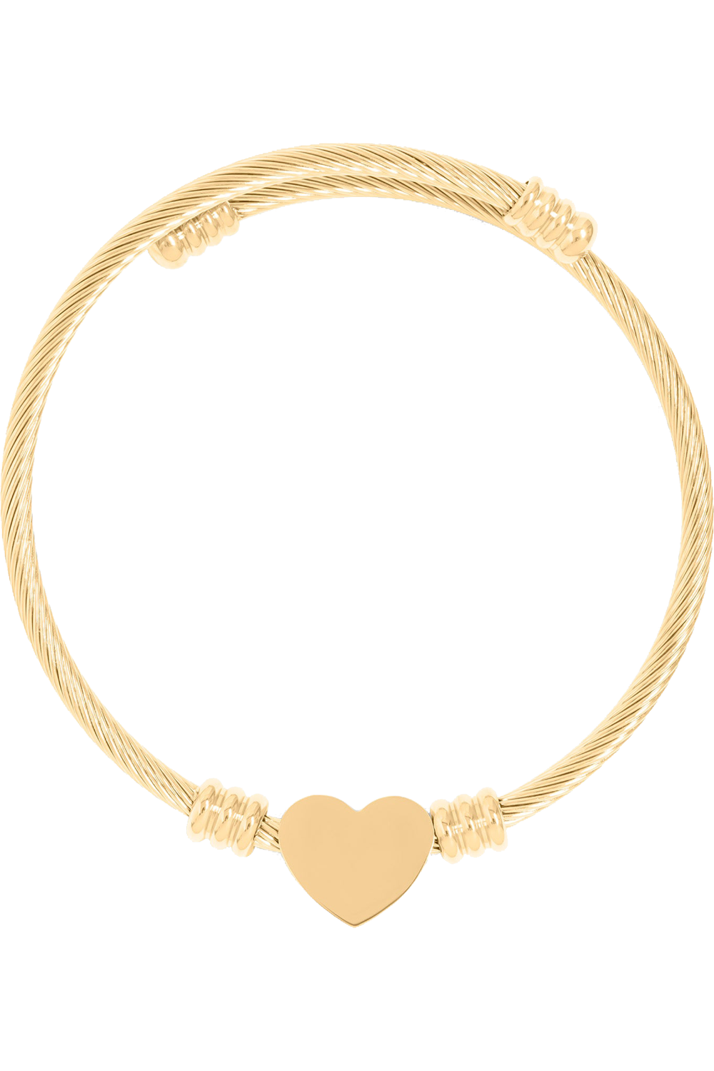 Heart Cuff Bracelet