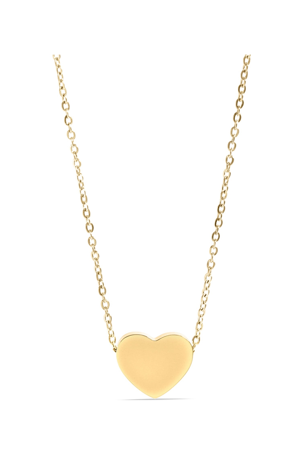 Heart Necklace in Gold