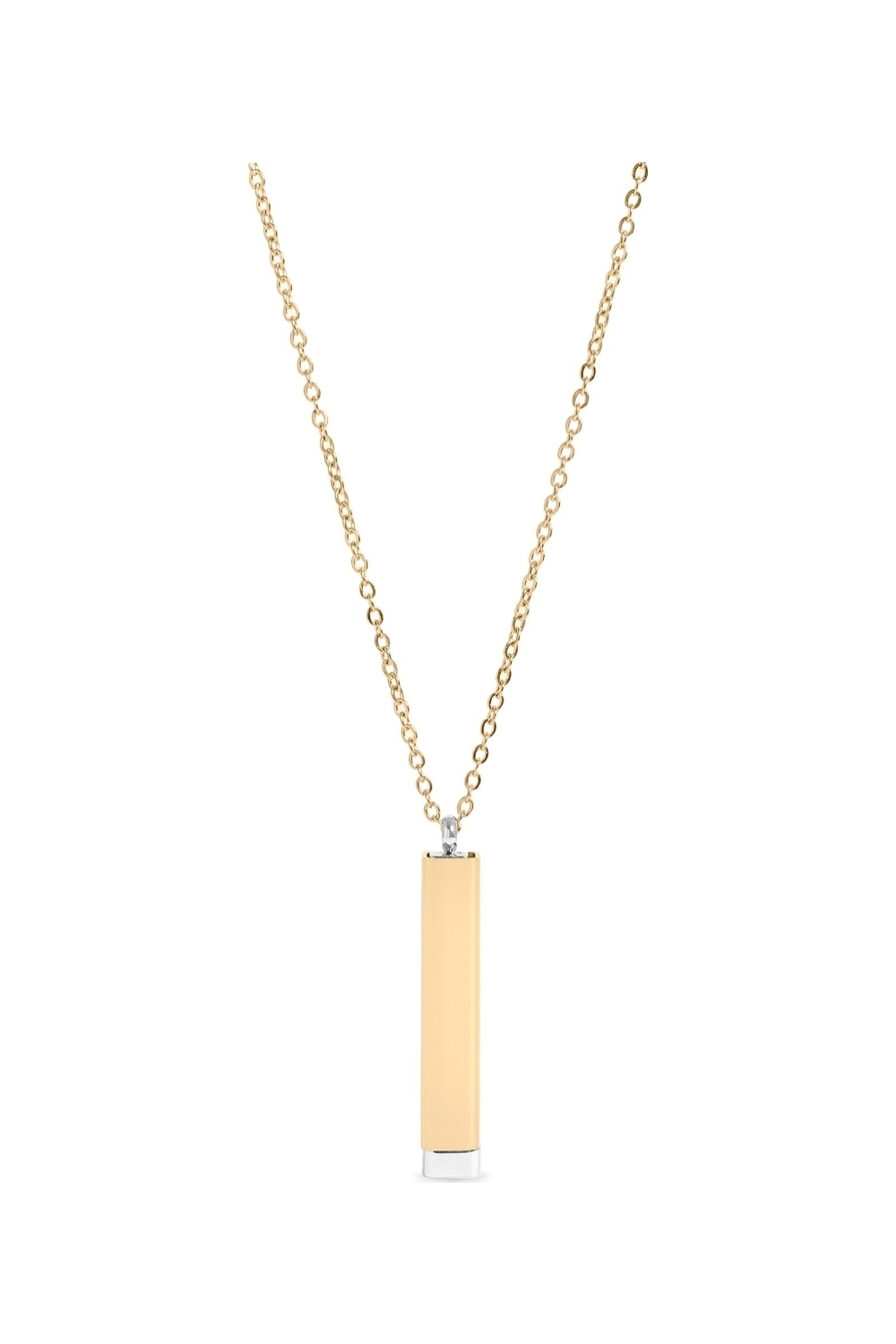 Hidden Message Sliding Bar Necklace