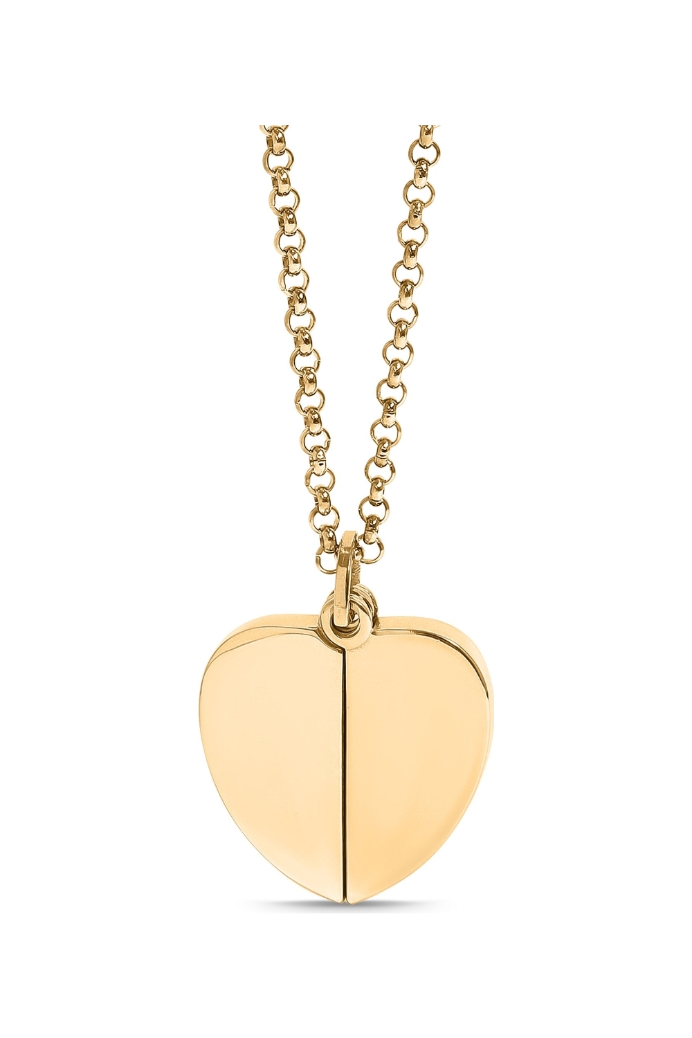 Hidden Message Heart Necklace