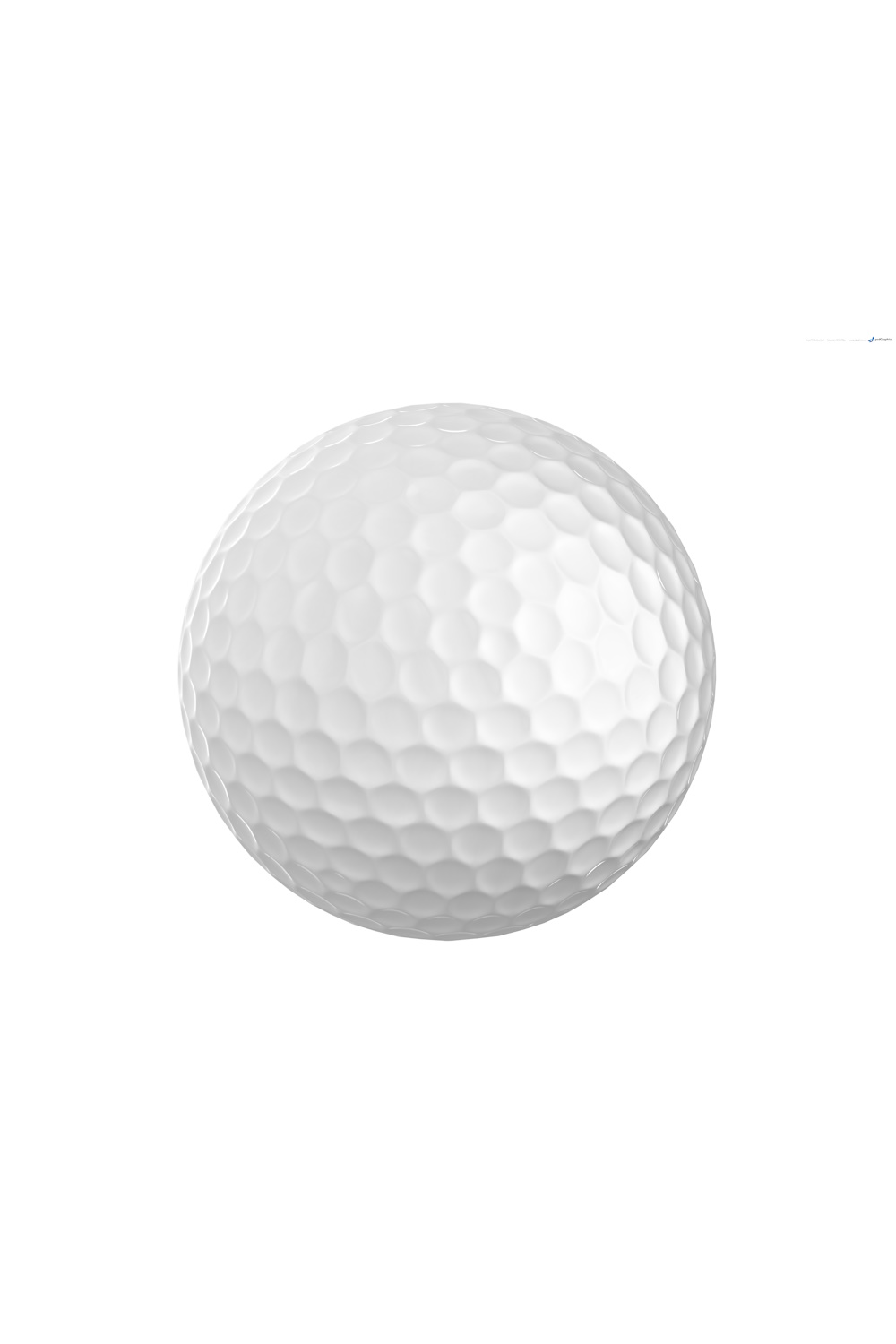 Custom Golf Ball in White