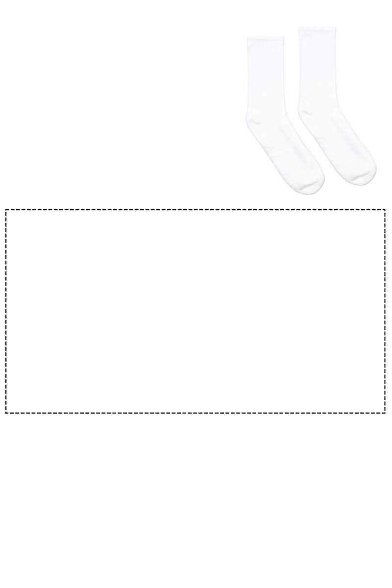 Pair of Socks in White