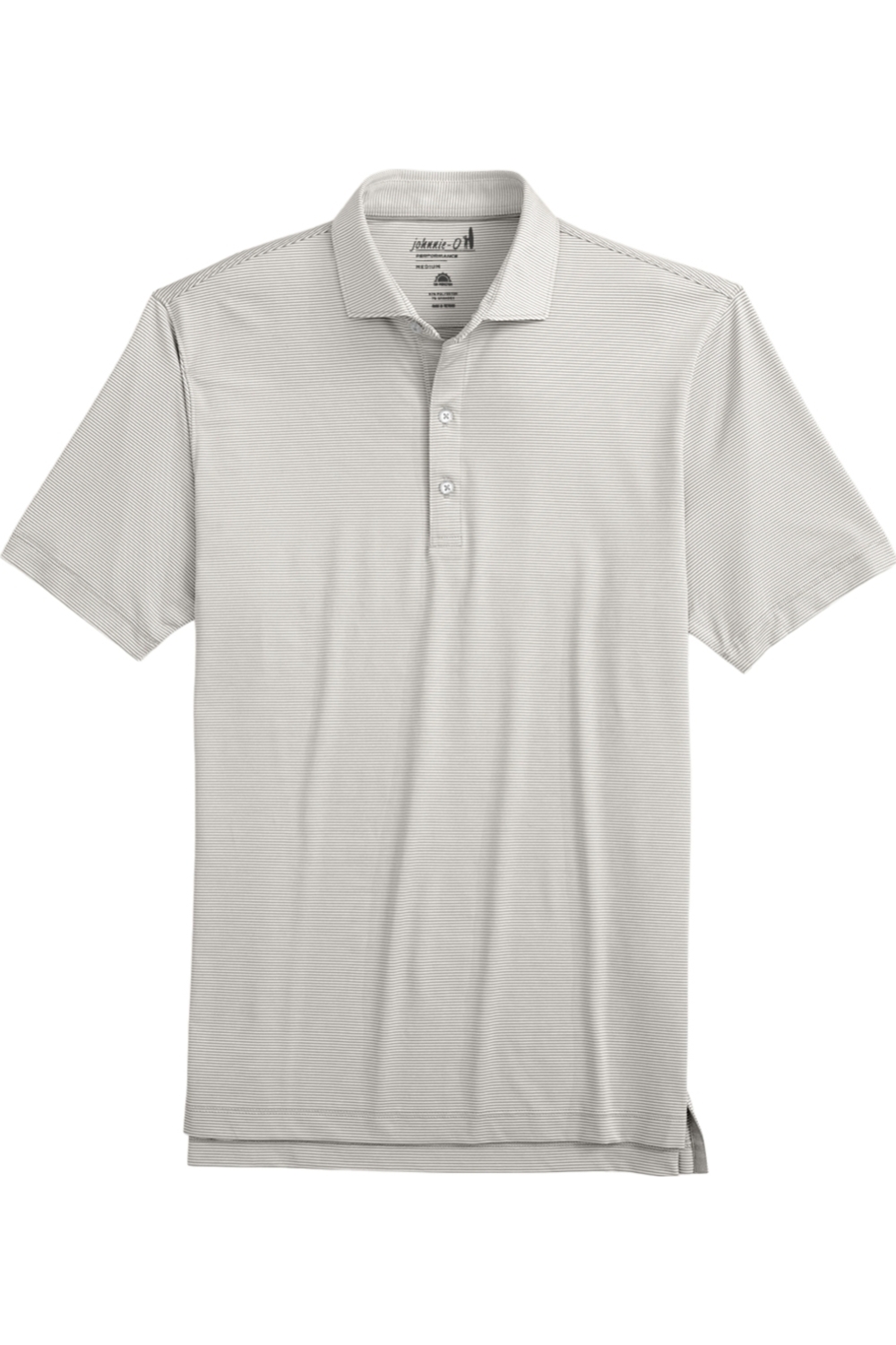 johnnie-O Lyndonn Striped Jersey Performance Polo - JMPO2010 in Meteor