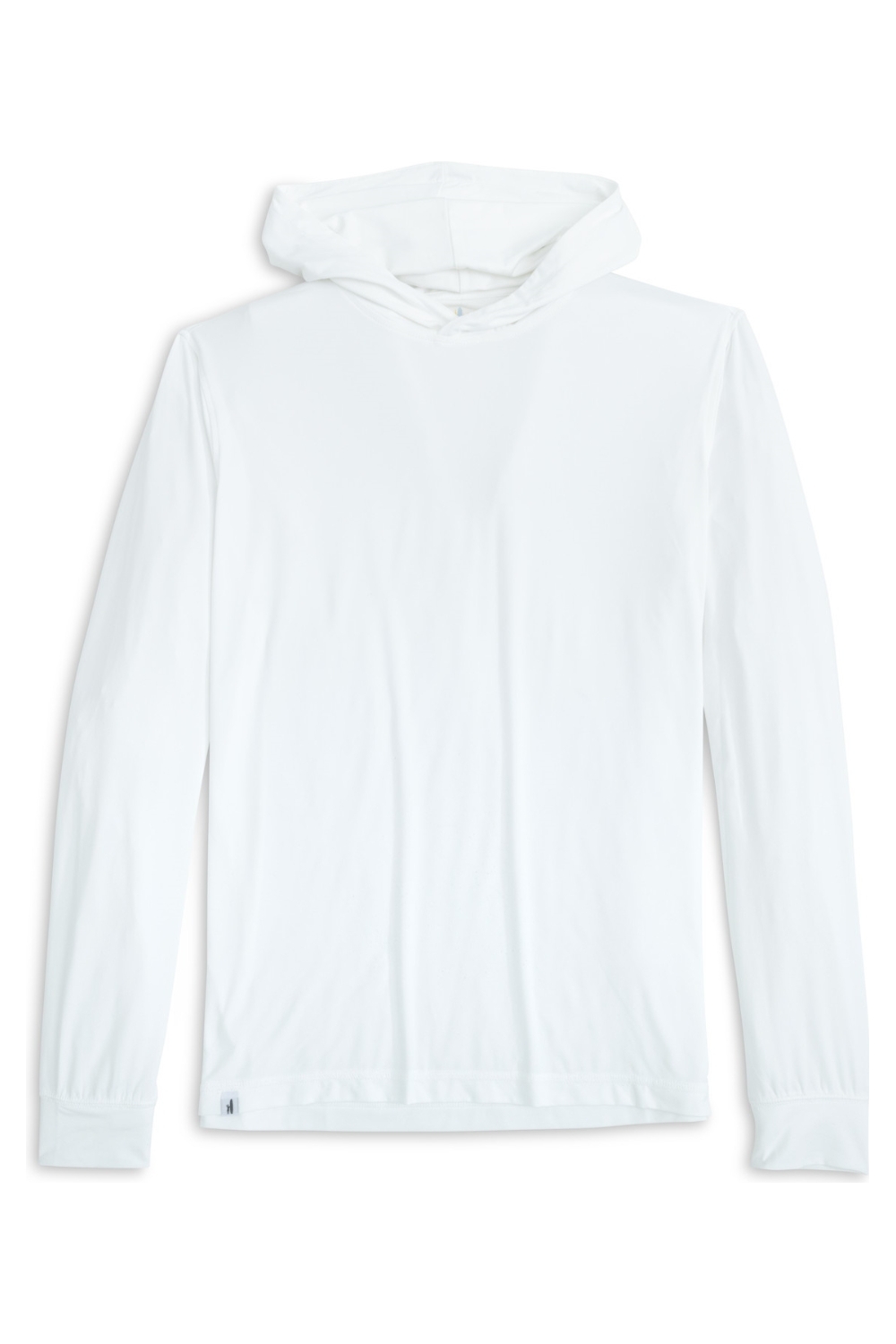 johnnie-O Talon Featherweight Performance T-Shirt Hoodie - JMLT2620 in White
